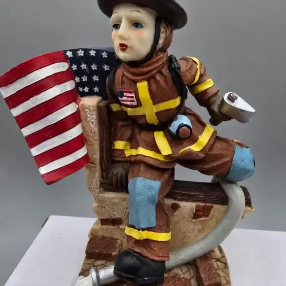 Collectible Fireman Figurines - Picture 5 of 7